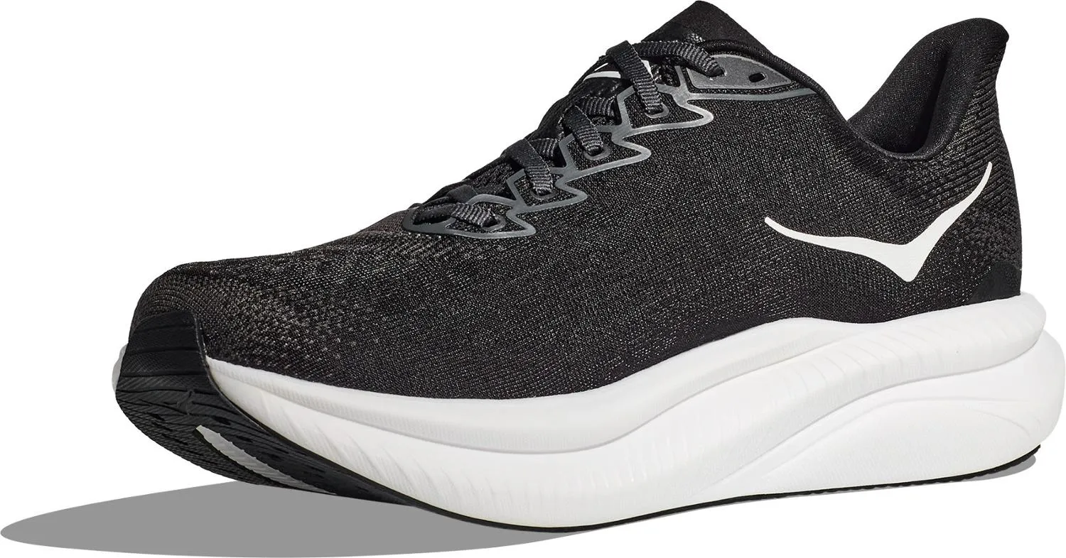 Женские кроссовки Mach 6 HOKA, Black/White — фото 4