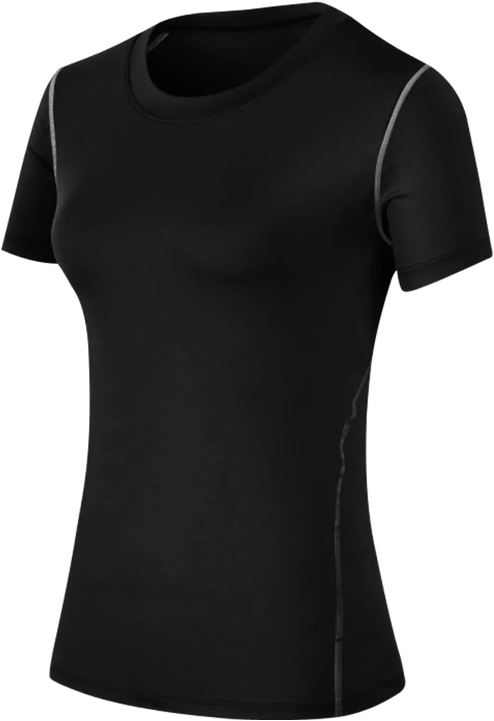 

Женская футболка Yuerlian для йоги и спорта, компрессионная, короткий рукав, 3 шт