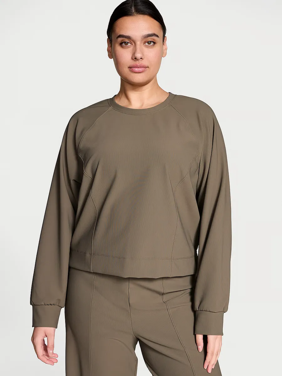 

LUXRib Пуловер с круглым вырезом Vsx, цвет Terra Olive