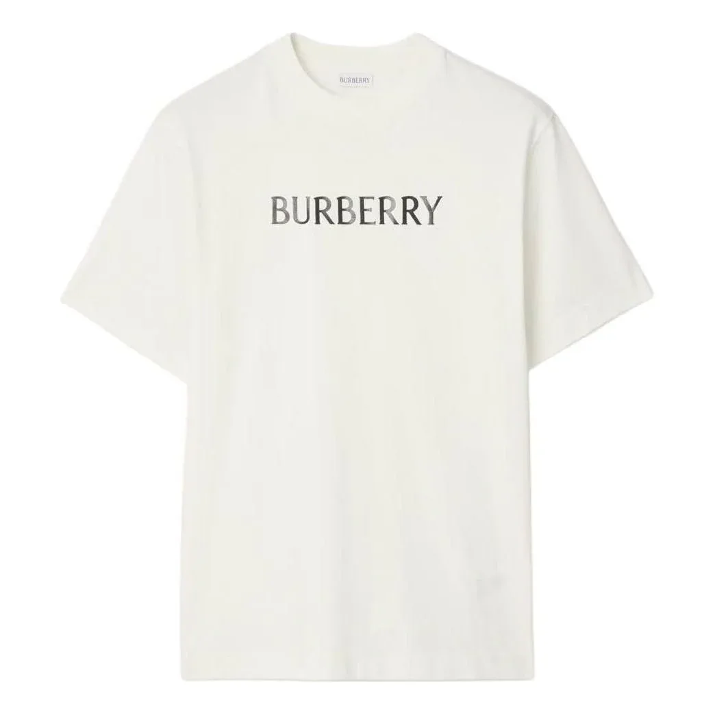 Футболка Burberry с логотипом 26, Chalk White