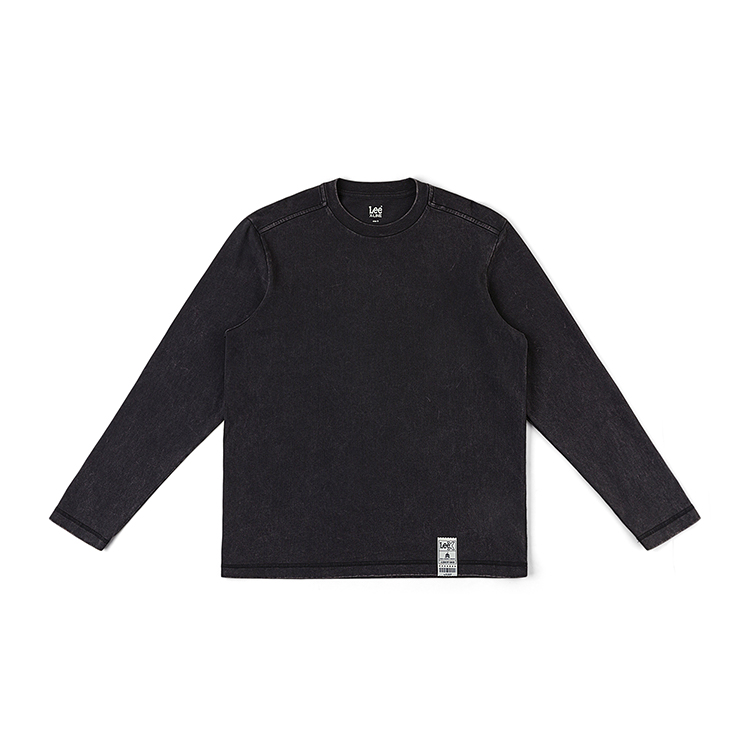 

Lee Футболка Unisex Black Crew Neck Moderate Straight Fit