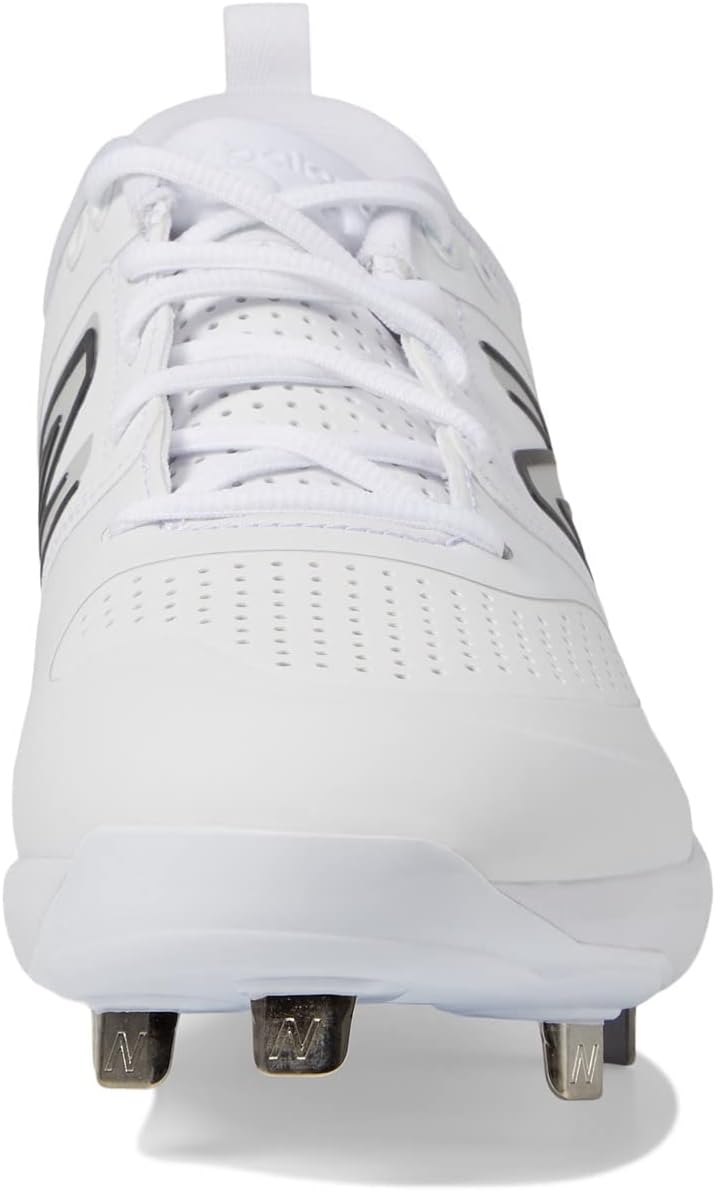 Бейсбольные кроссовки New Balance Fresh Foam X 3000 V6 для мужчин, металлические, White/Castlerock — фото 3
