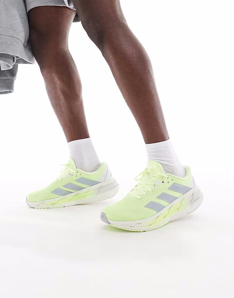 

Кроссовки Adidas Running Adistar 3 желтого и серебристого цветов