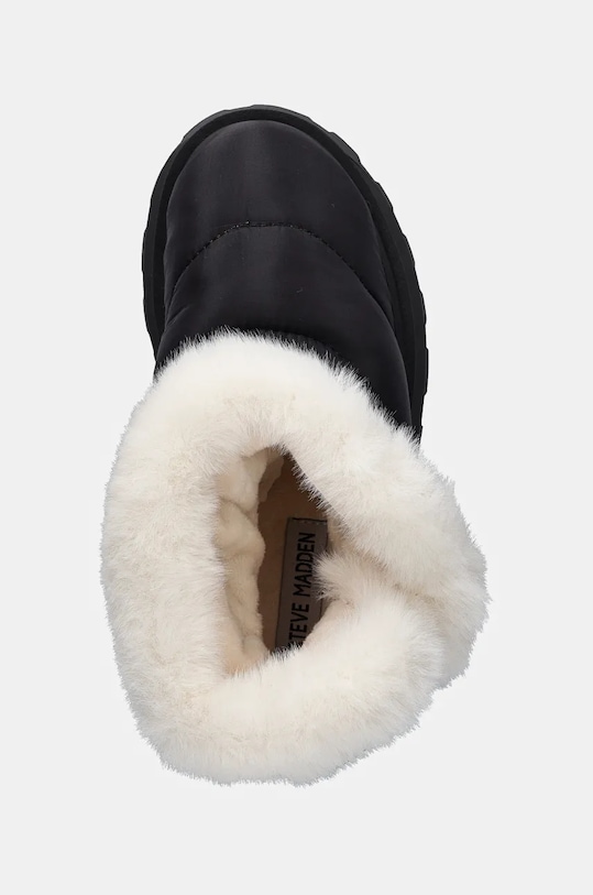 Женские зимние ботинки Steve Madden Frostee стеганые из текстиля, черный — фото 4