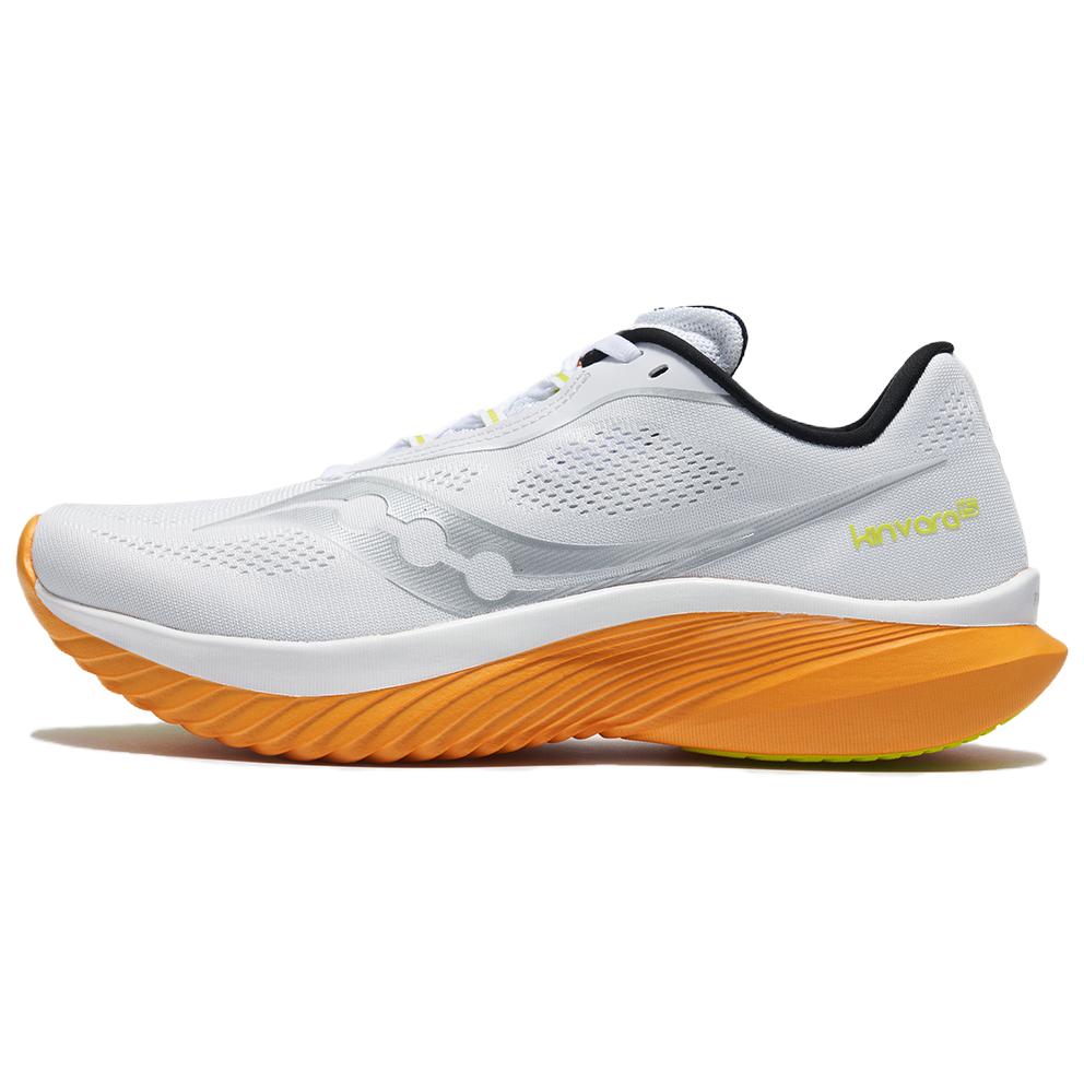 

Saucony Кроссовки для бега Kinvara Elite 15 с низким верхом, дышащие и прочные, белые, мужские