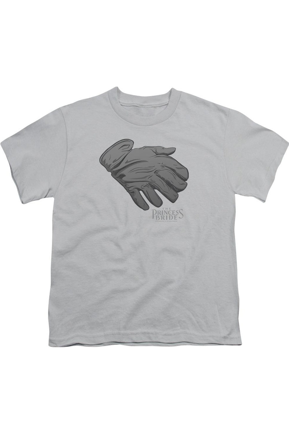 

Футболка с коротким рукавом "Принцесса-невеста" и перчаткой шестипалого Gildan, серебряный