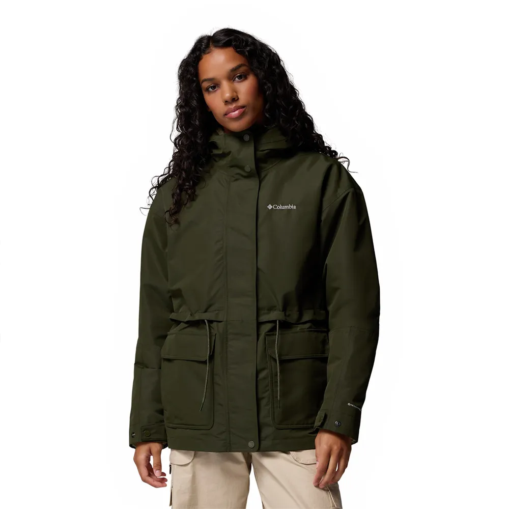 

Куртка Columbia Drop Ridge II detachable, зеленый