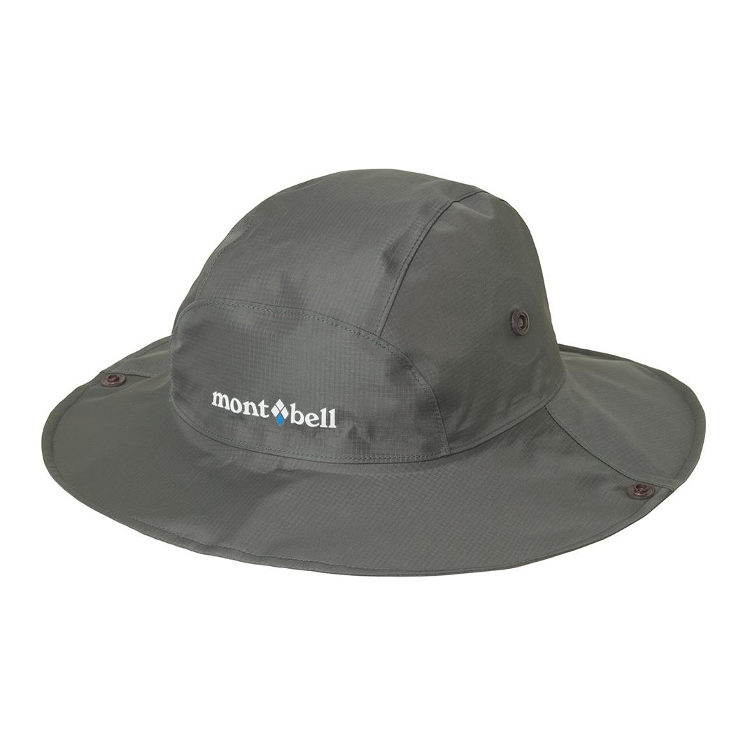 

MONTBELL Нейлоновая разноцветная панама мужская, Gray