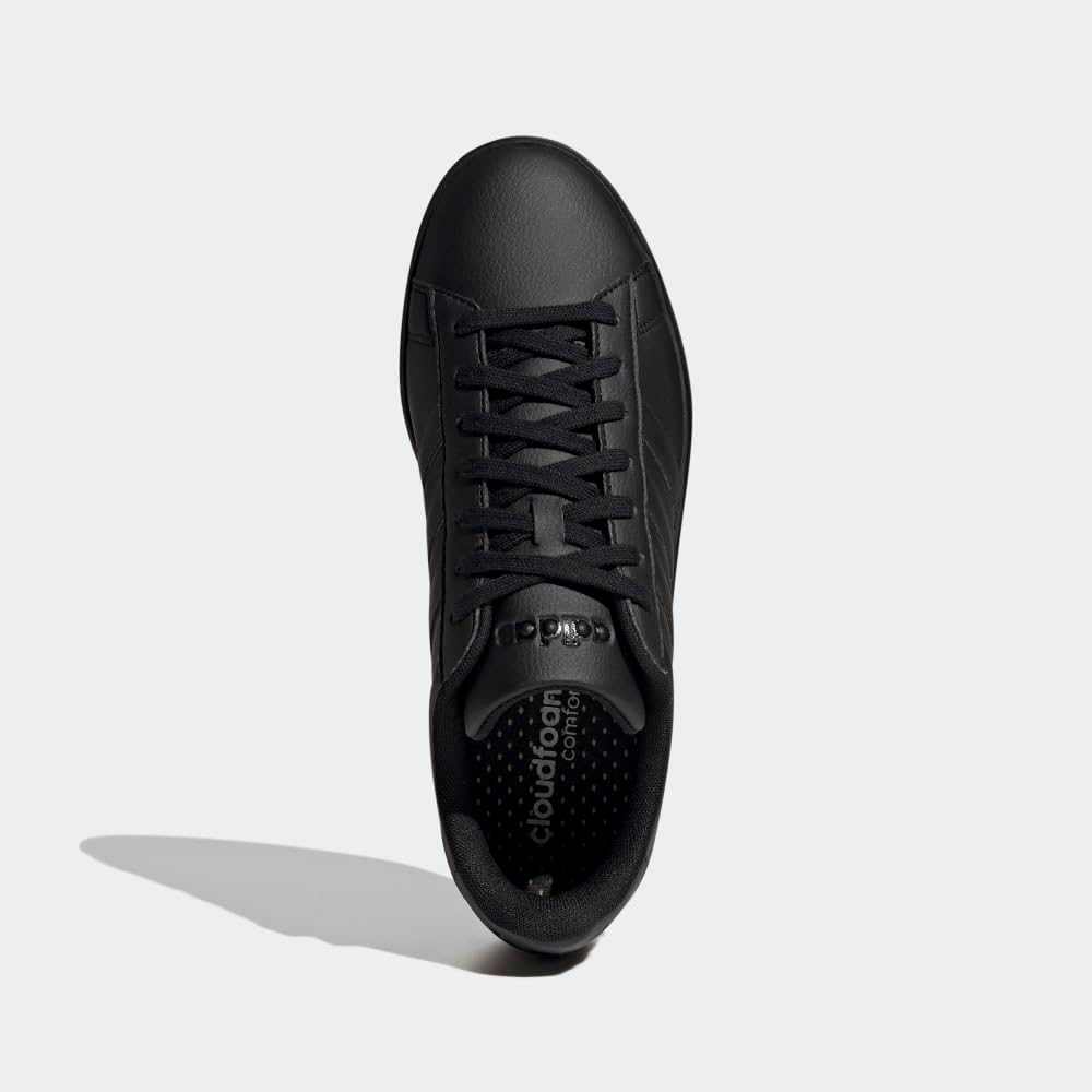 Мужские кроссовки Adidas Grand Court 2.0, черно-белый — фото 3