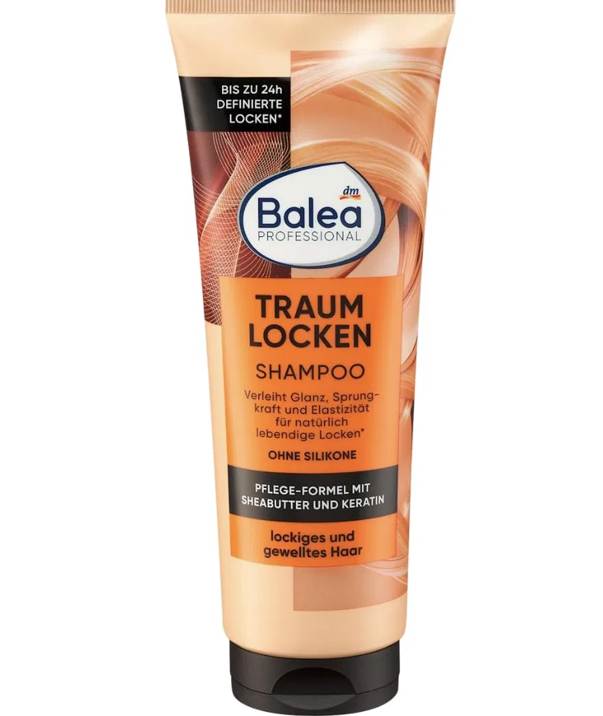 Набор для кудрявых волос Balea Professional Dream Curls (шампунь, кондиционер, масло, щетка) Balea Professional — фото 3