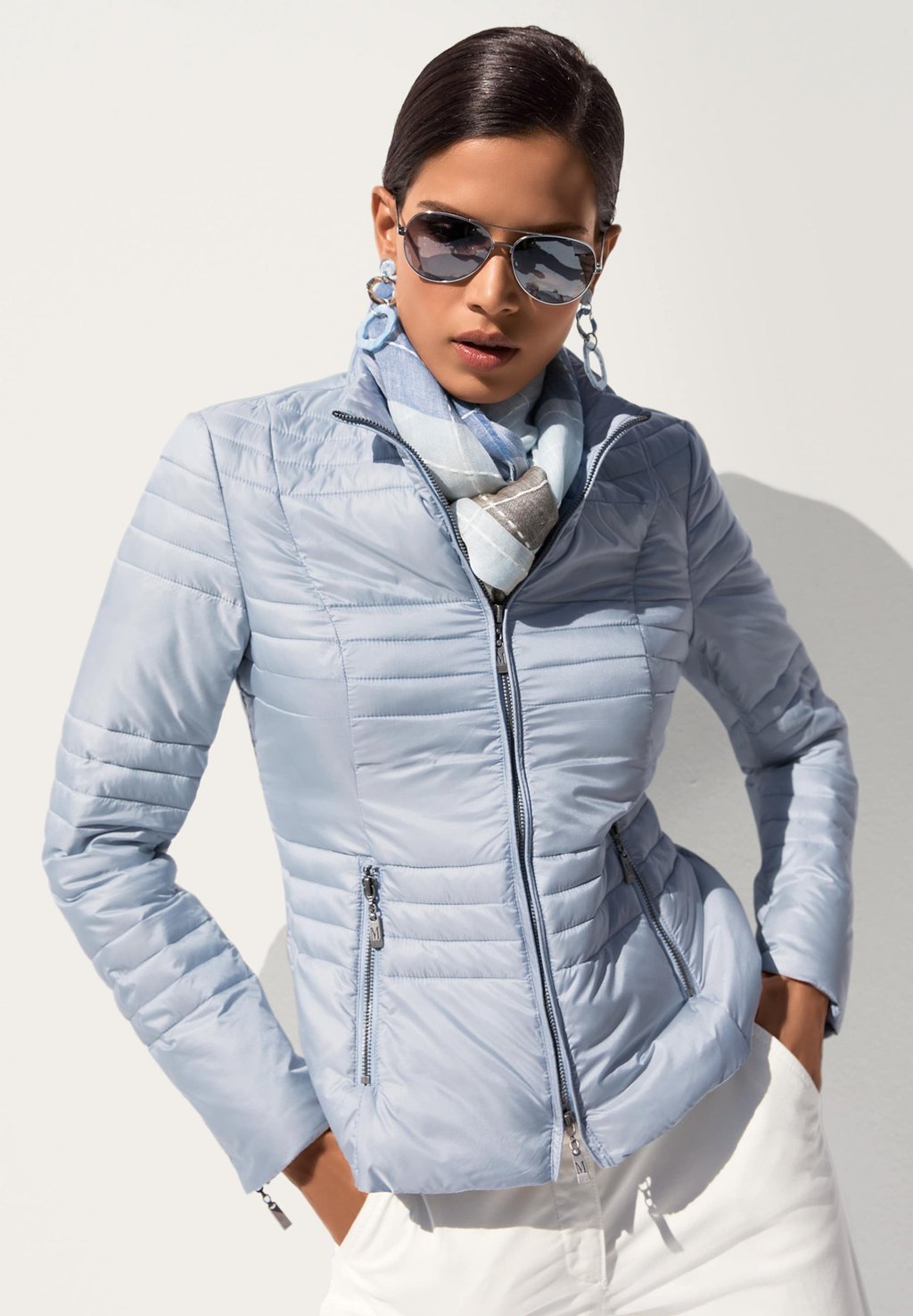 

Зимняя куртка LEICHTE STEPP MIT STEHKRAGEN MADELEINE, синий