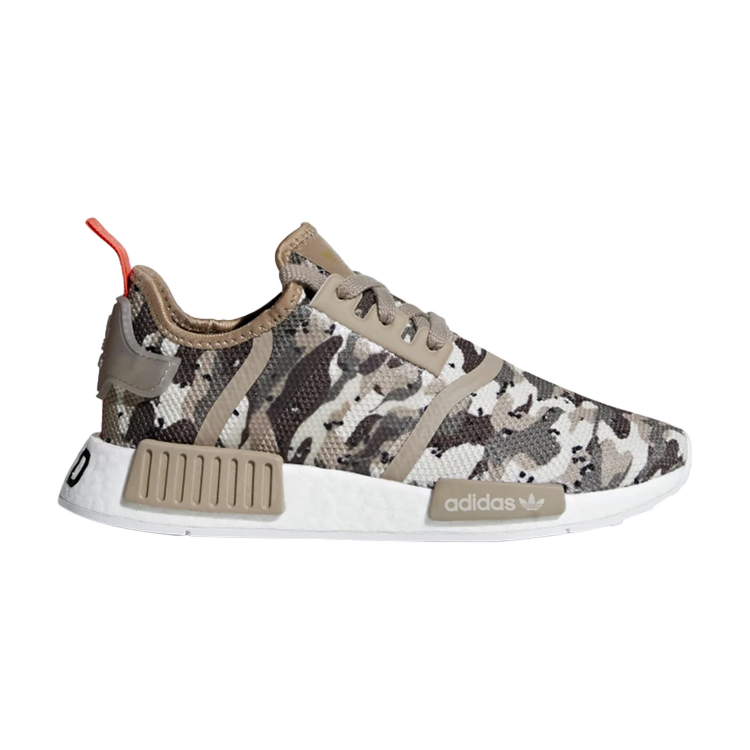 

Кроссовки Adidas NMD_R1 J 'Clear Brown Camo', коричневый