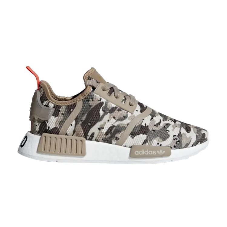 

Кроссовки Adidas NMD_R1 J 'Clear Brown Camo', коричневый
