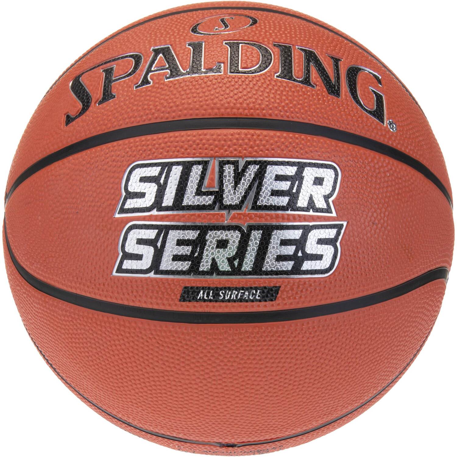 

SPALDING Мяч 'Silver Series Rubber' в оранжевом цвете
