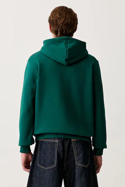 Худи мужское Monogram HD Adidas Originals, зеленый — фото 3