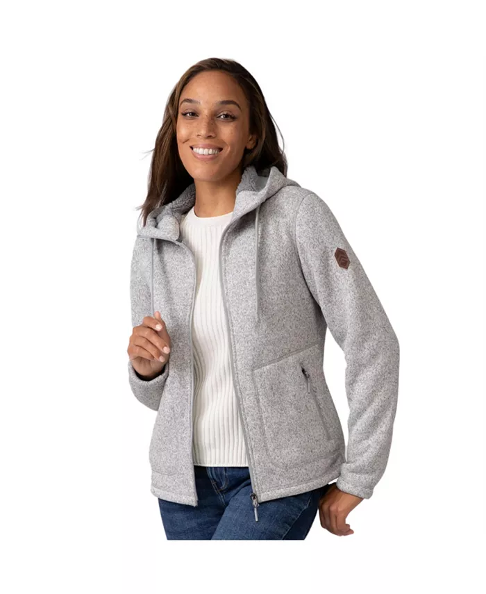 

Женская горная флисовая куртка Free Country, серебро