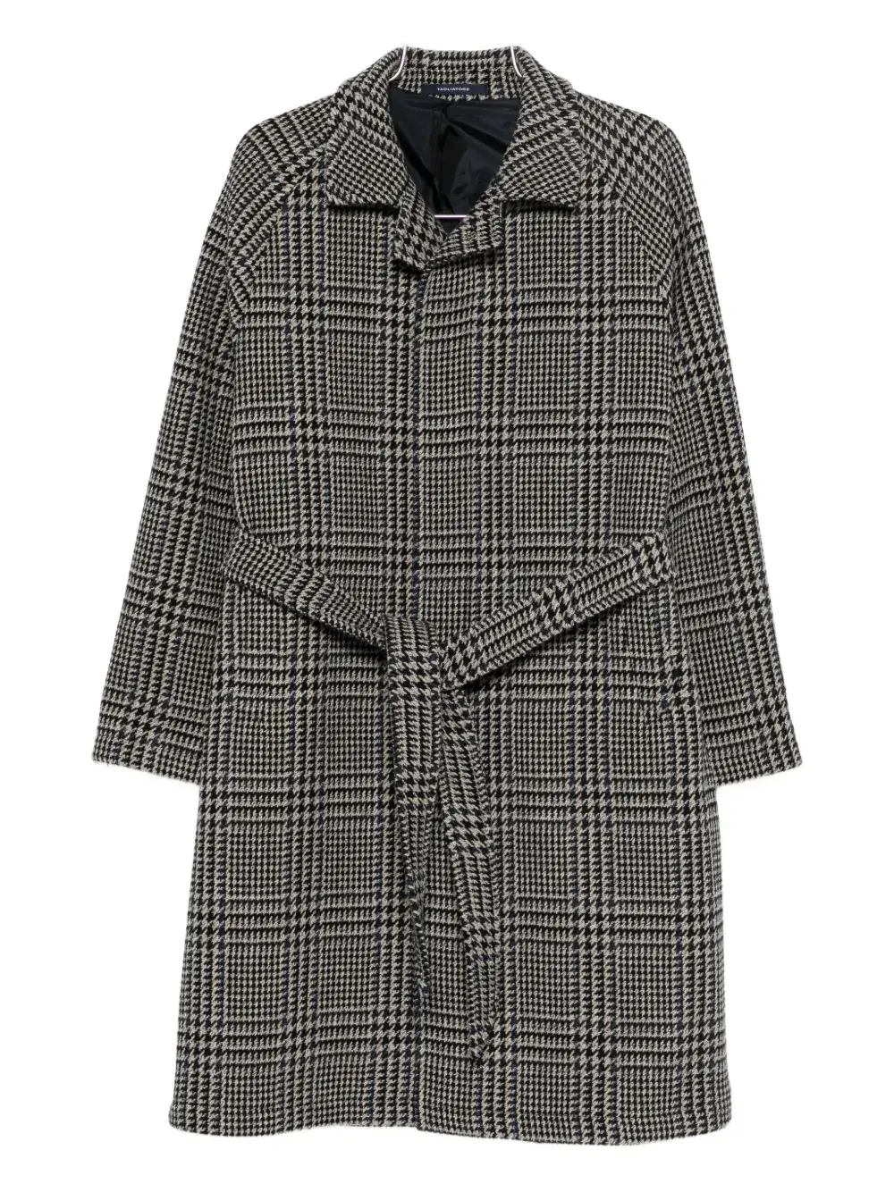 

Однобортное пальто с поясом Tagliatore, синий