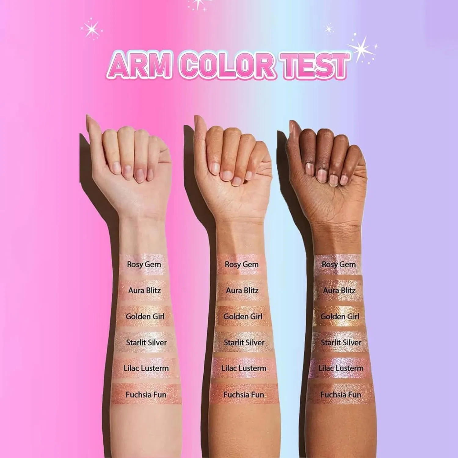 Тени для век Crystal Jelly Highlight Eye Shadow Stick Super Shiny Color Stick, 14 г, 535 — фото 2