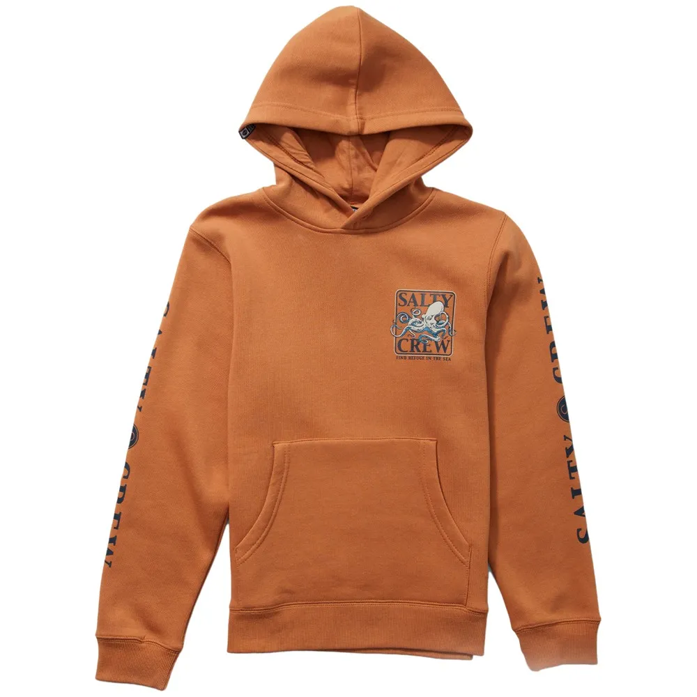 

Худи Salty Crew Ink slinger, коричневый