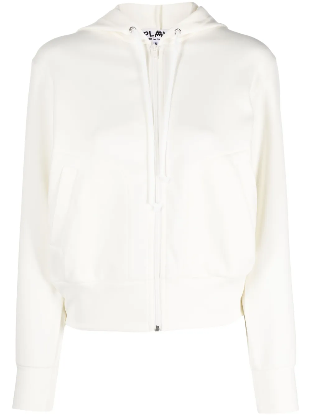

Худи из коллаборации с the Artist Invader Comme Des Garçons Play, белый