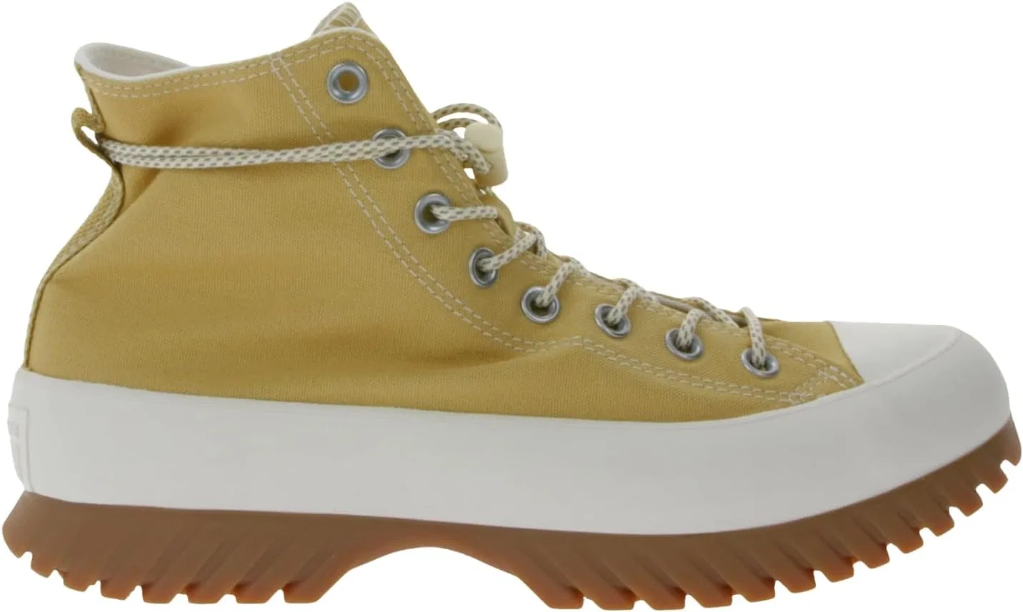 Кроссовки Converse Chuck Taylor All Star Lugged Hig Top на шнуровке, бордовые — фото 3