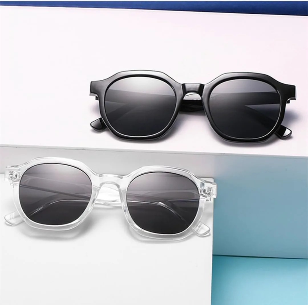 

Модные квадратные женские солнцезащитные очки в винтажной оправе, трендовые мужские солнцезащитные очки с защитой от УФ-излучения UV400 UATXTAU, Beige Gray