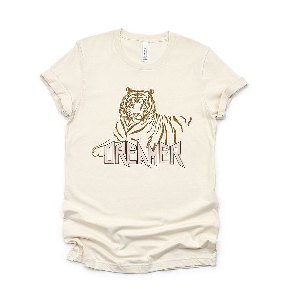 

Футболка с принтом Dreamer tiger Simply Sage Market, Cream, Зеленый, Футболка с принтом Dreamer tiger Simply Sage Market, Cream