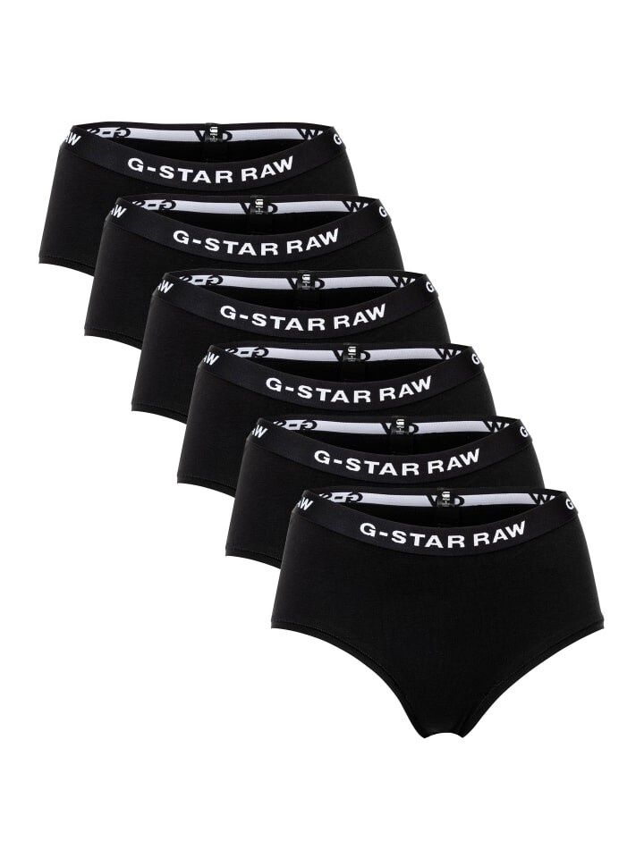 

Трусы G-Star Raw Slip 6er Pack, черный
