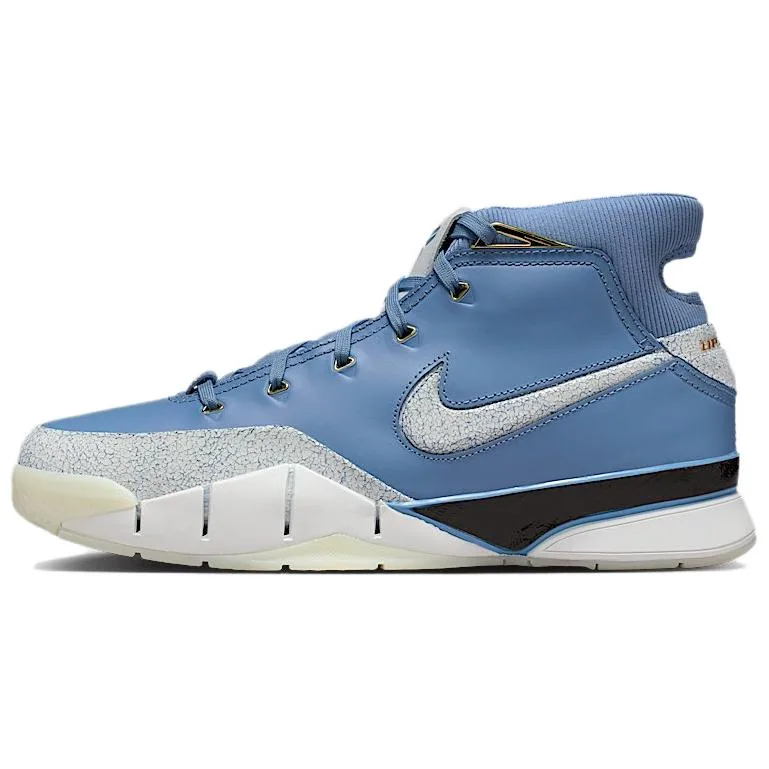 Nike Кроссовки баскетбольные Zoom Kobe 1 Support Rebound High top Vintage Men's Blue