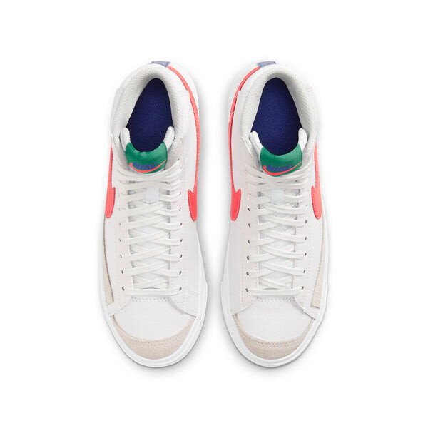 Кроссовки blazer mid '77 'platinum tint bright crimson' Nike, серый — фото 4