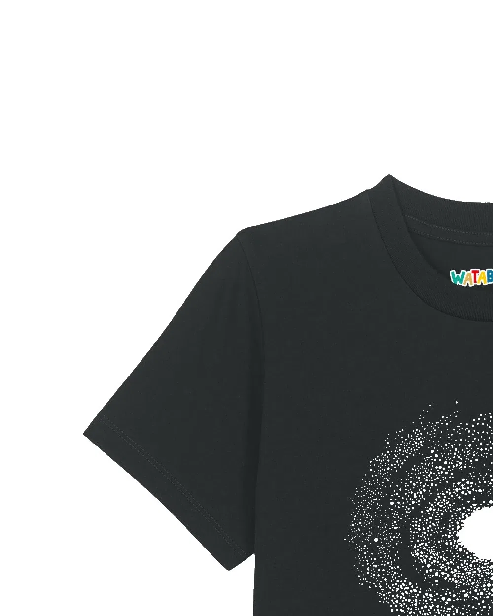 Футболка хлопковая Wat? Apparel, черный — фото 3