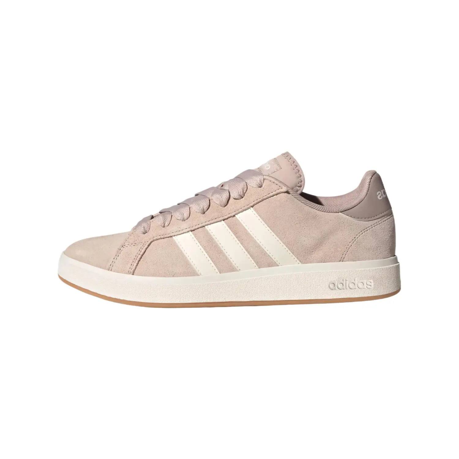 

Adidas Низкие износостойкие кроссовки для скейтбординга Grand Court Base 00-х годов, мужские, коричневато-бело-серые