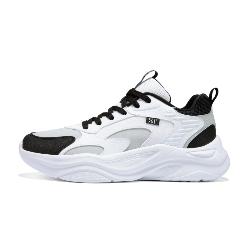 

361° Кроссовки Low Top Running Shoes мужские белые черные