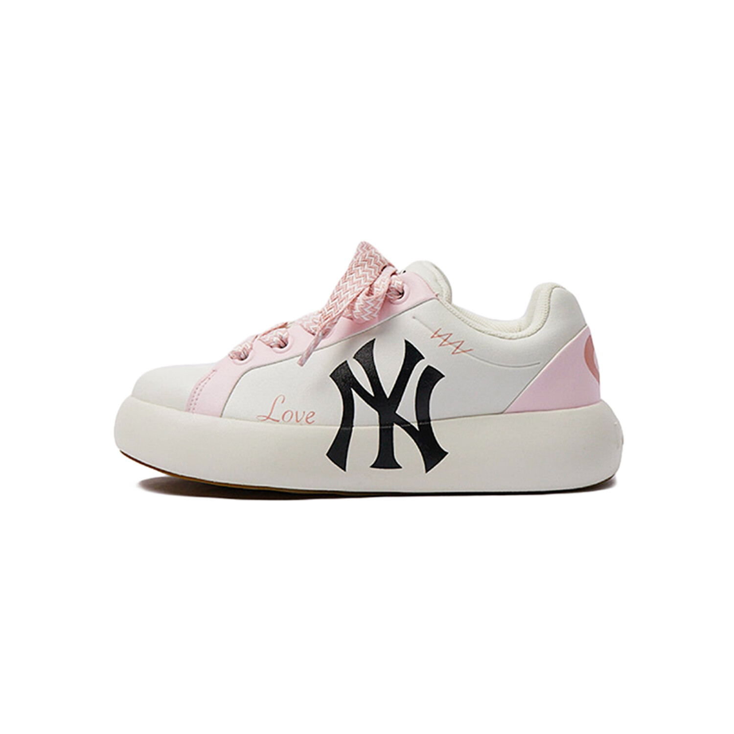 

Кроссовки MLB Chunky Classic Lifestyle Shoes Unisex Low-top Pink/white, розовый