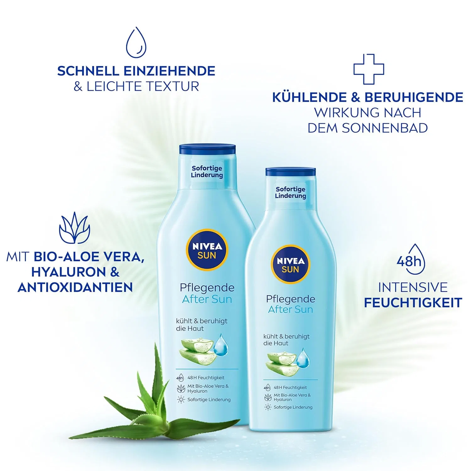 Питательный лосьон после загара Nivea Sun 250 мл Nivea — фото 2
