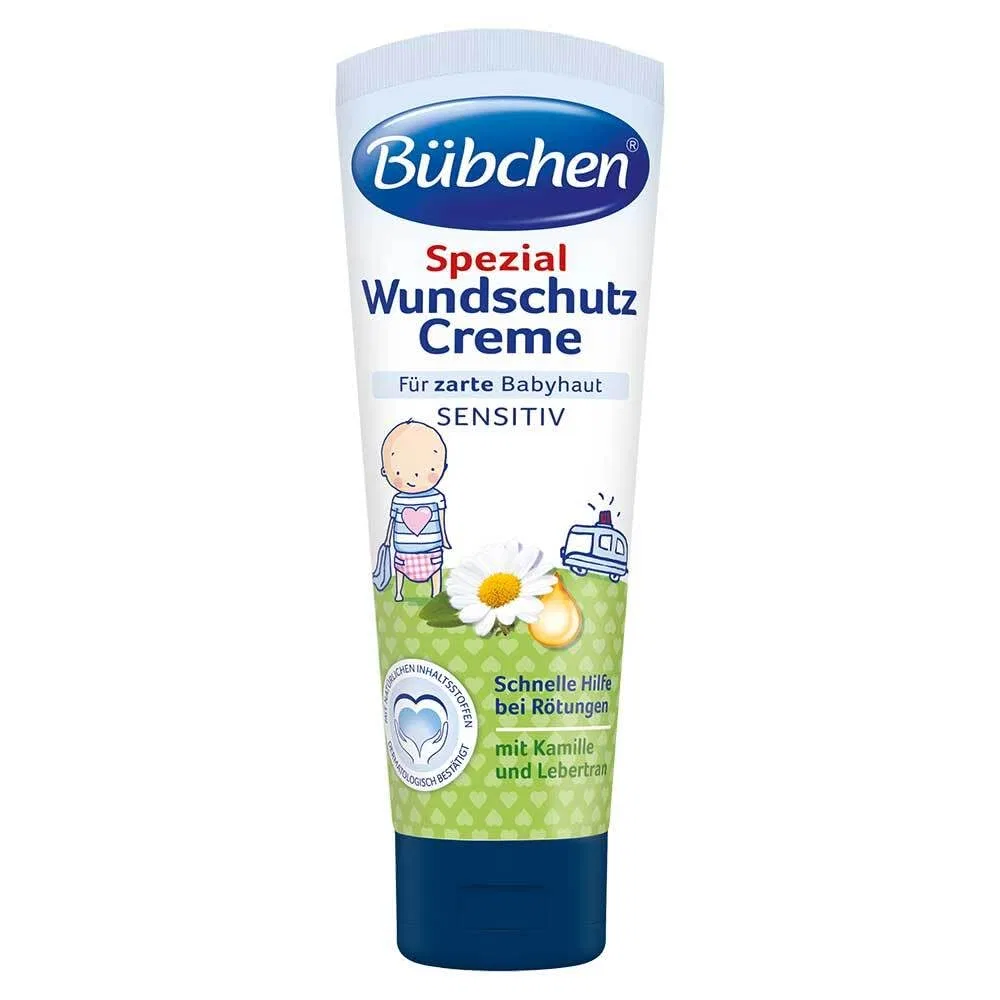 Крем для защиты от опрелостей BÜBCHEN Special Wound Protection Cream 75 мл Bübchen