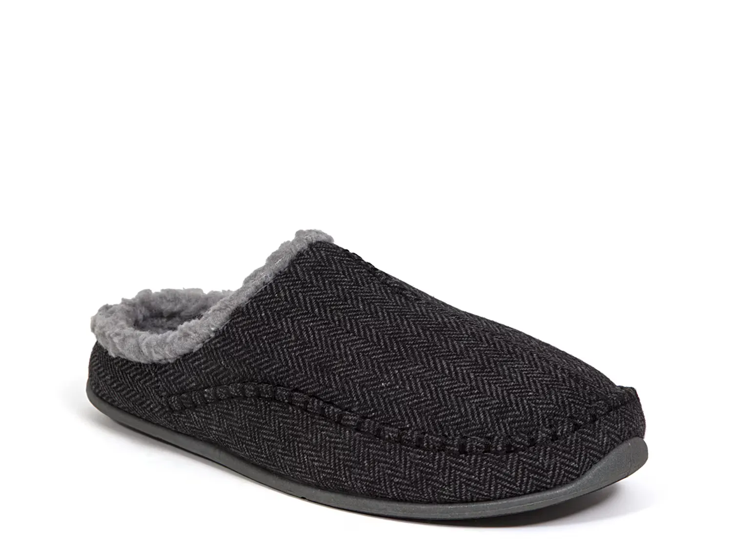 

Тапочки Nordic Scuff Slipper Deer Stags, черный