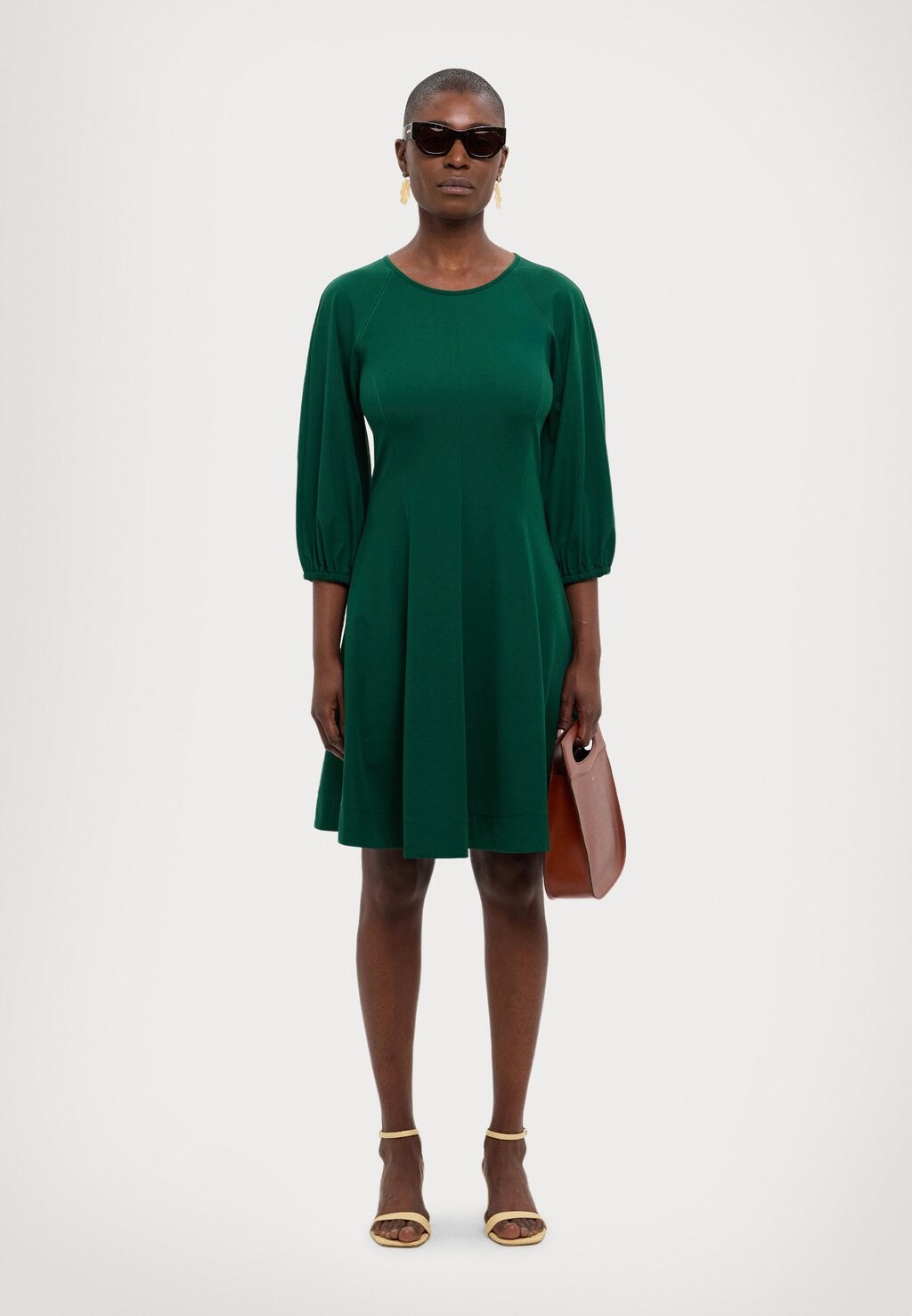 

Платье из джерси TRINE WEEKEND MaxMara, зеленый