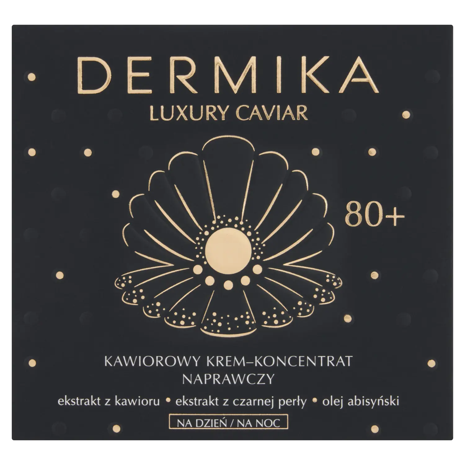 

Крем-концентрат для восстановления лица caviar 80+ для дня и ночи Dermika Luxury Caviar, 50 мл