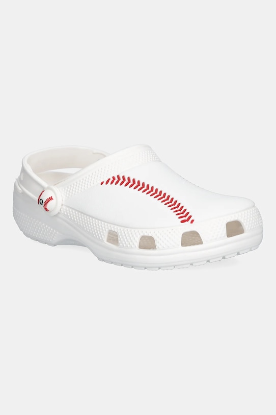 

Детские шлепанцы CLASSIC BASEBALL CLOG KIDS Crocs, белый