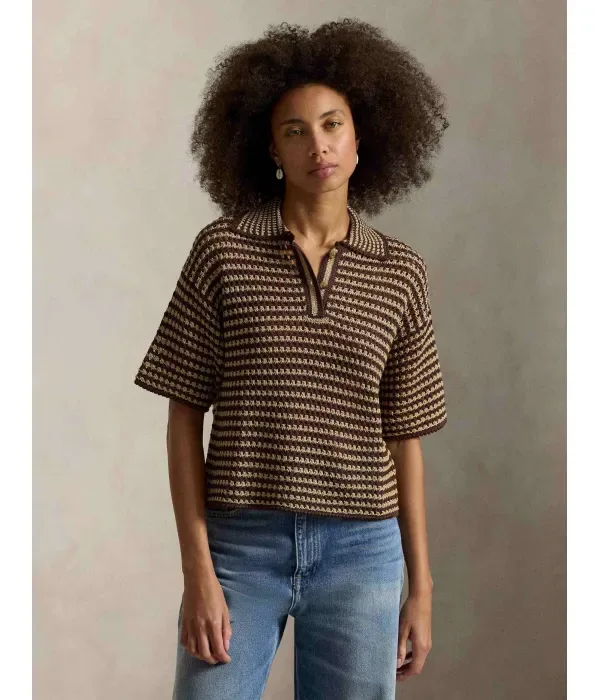 Полюс relaxed fit Polo Ralph Lauren, коричневый