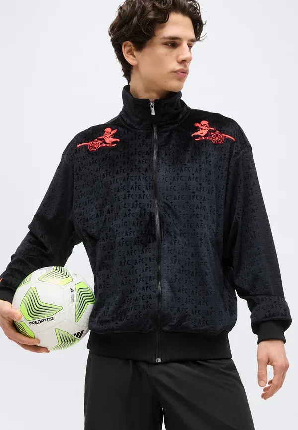 Толстовка Arsenal fc places+faces track club wear Adidas Originals, черный — фото 4