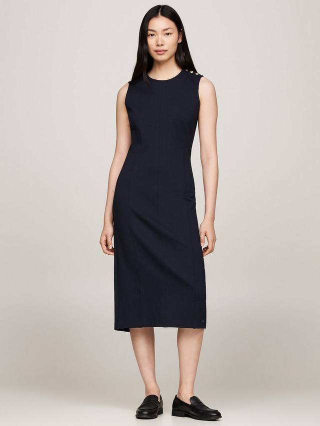 

Облегающее платье punto Tommy Hilfiger, цвет Desert Sky