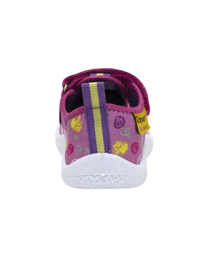 Robeez Crayola Flower Doodles Water Shoe, розовый — фото 3