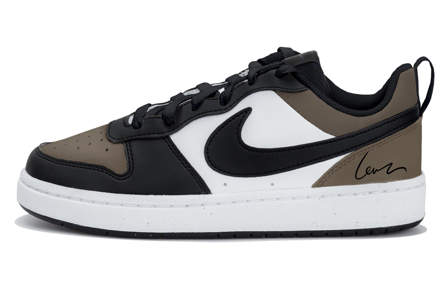 

Nike Кроссовки Court Borough XIX, Trendy Black Brown Low top Kids' Skateboarding Shoes Brown Teenagers