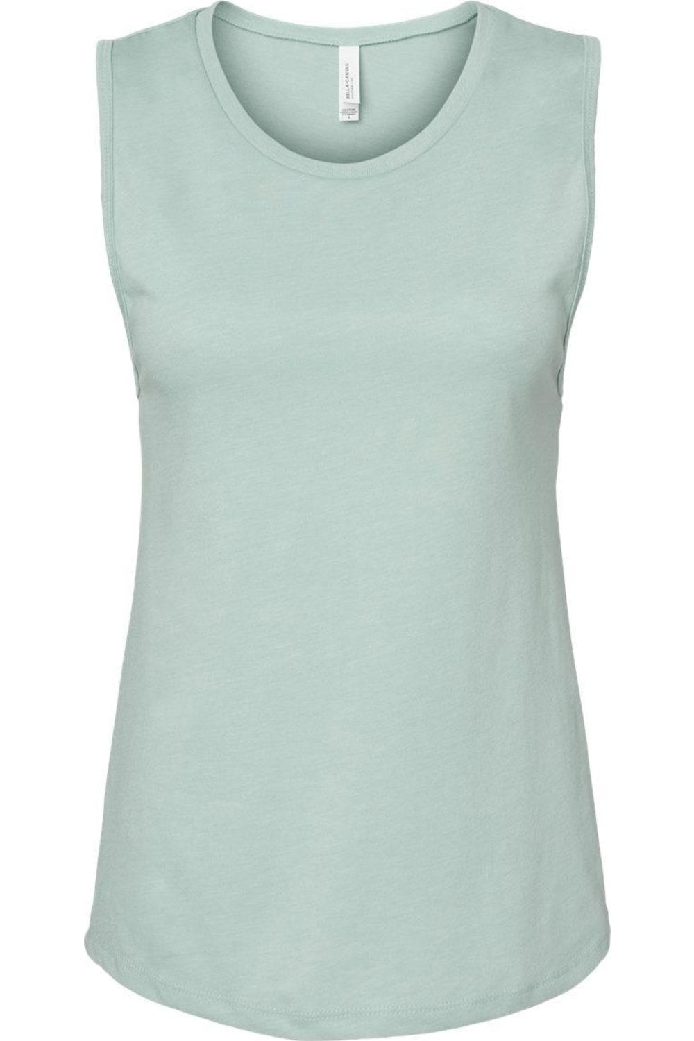 

Женская майка-майка BELLA + CANVAS из джерси, цвет heather dusty blue