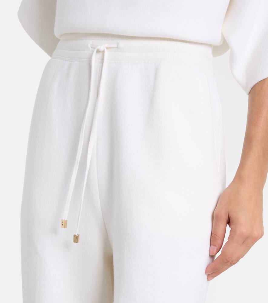 Брюки зауженные из шерсти и кашемира Tom Ford, Off White — фото 4