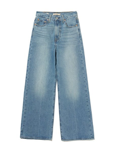 Джинсы с широкими штанинами, размер Medium, цвет индиго Levi's, Medium Indigo - Worn In — фото 4
