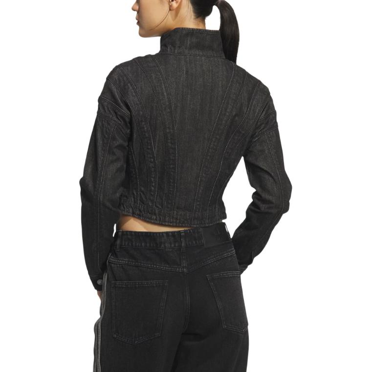 Adidas Originals Куртка джинсовая женская, Denim Black — фото 4