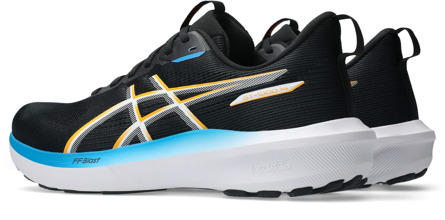 ASICS Беговые кроссовки 'GT-1000 14' в черном цвете — фото 4